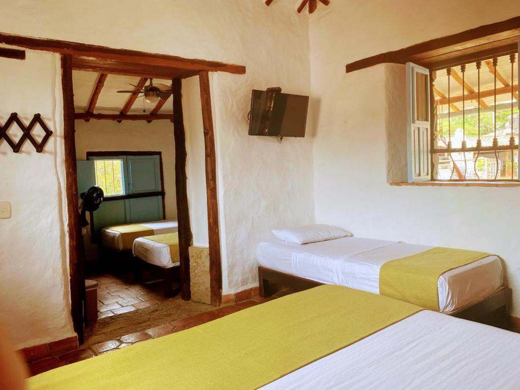 La Loma Hotel Barichara Exterior photo
